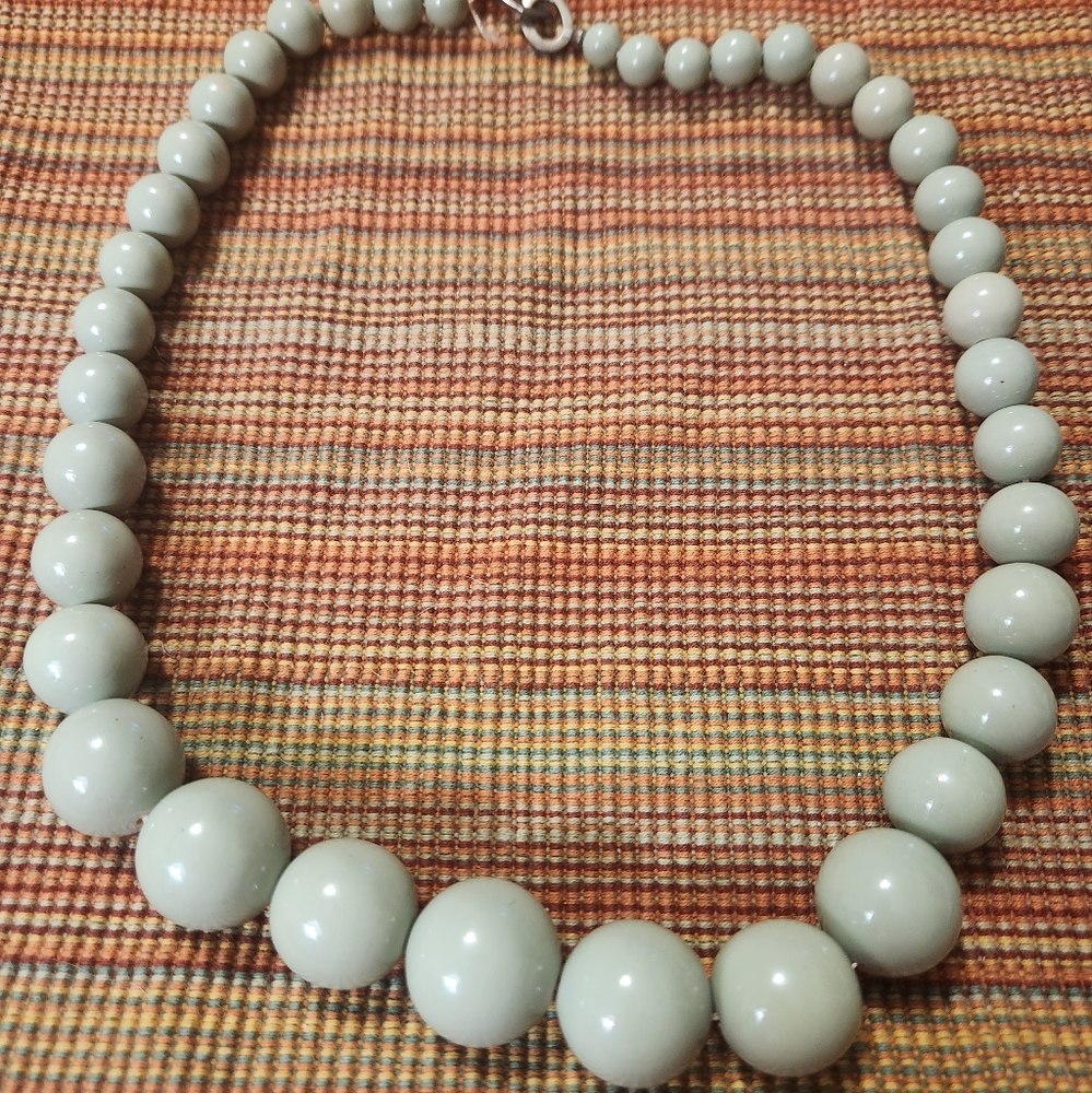 Vintage Green Necklace